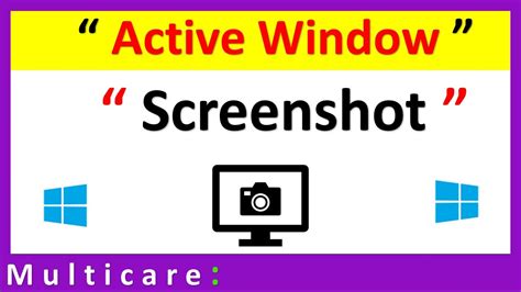 Screenshot of active window windows 10